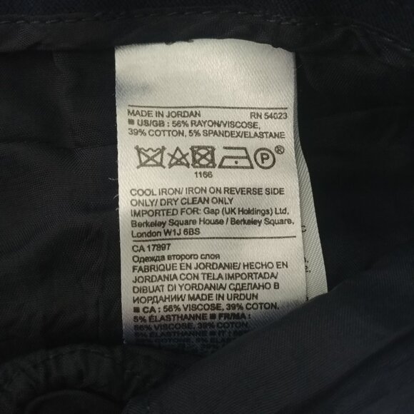 Banana Republic Navy Wide Leg Pants - Picture 15 of 15